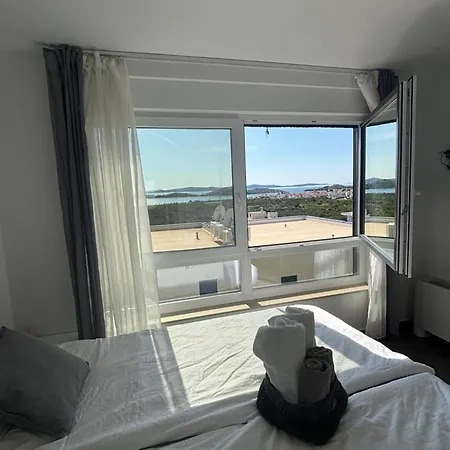 Вилла Villa Neru Vodice- Private Heated Pool & Sea View *