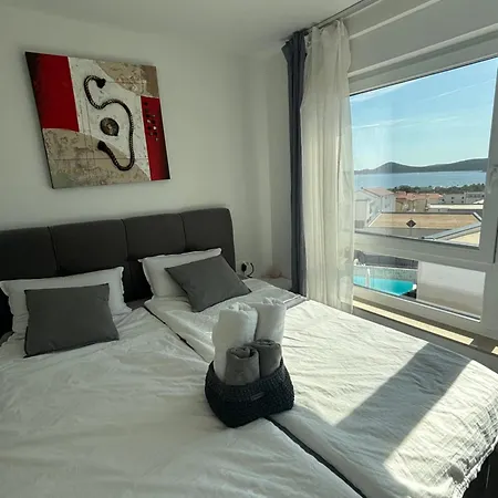 Villa Neru Vodice- Private Heated Pool & Sea View Villa *