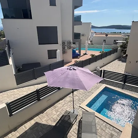 Villa Villa Neru Vodice- Private Heated Pool & Sea View