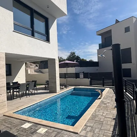 Villa Villa Neru Vodice- Private Heated Pool & Sea View