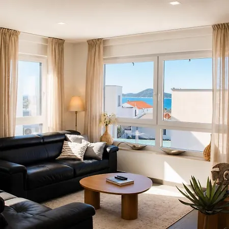 Neru Vodice- Private Heated Pool & Sea View Villa