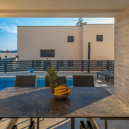 Willa Neru Vodice- Private Heated Pool & Sea View