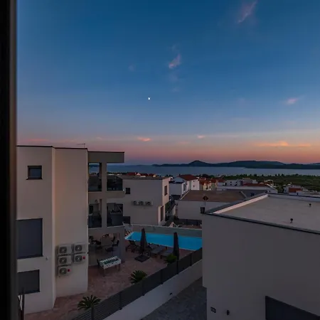 Neru Vodice- Private Heated Pool & Sea View Willa Vodice