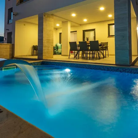 Willa Neru Vodice- Private Heated Pool & Sea View